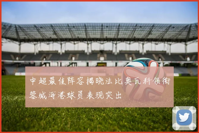 中超最佳阵容揭晓法比奥瓦科领衔蓉城海港球员表现突出